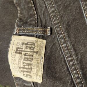 80s 90s grail! Made in u.s.a. vintage levi silver tabs. 36x34